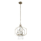 Varaluz 270P04TR Transcend Silver Barcelona 4-lt Crystal Pendant - Transcend Silver Image 4