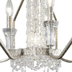 Varaluz 270P04TR Transcend Silver Barcelona 4-lt Crystal Pendant - Transcend Silver Image 2