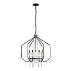 Varaluz Barcelona 7-lt Crystal Pendant - Onyx