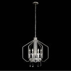 Varaluz 270P07TR Transcend Silver Barcelona 7-lt Crystal Pendant - Transcend Silver Image 6