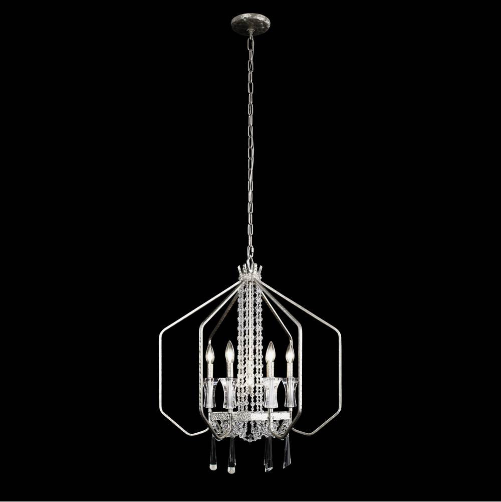 Varaluz 270P07TR Transcend Silver Barcelona 7-lt Crystal Pendant - Transcend Silver Image 6