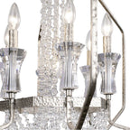 Varaluz 270P07TR Transcend Silver Barcelona 7-lt Crystal Pendant - Transcend Silver Image 2