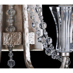 Varaluz 270W02TR Transcend Silver Barcelona 2-lt Crystal Sconce - Transcend Silver Image 4