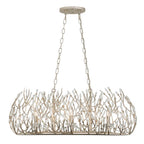 Varaluz 271N06GD Gold Dust Bask 6-lt Crystal Linear Pendant - Gold Dust Image 1