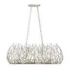 Varaluz Bask 6-lt Crystal Linear Pendant - Gold Dust