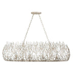 Varaluz Bask 8-lt Crystal Linear Pendant - Gold Dust
