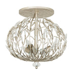 Varaluz Bask 3-lt Crystal Ceiling Mount - Gold Dust