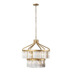 Varaluz Social Club Social Club 9-lt 2-tier Crystal Pendant - Havana Gold