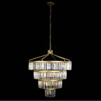 Varaluz Social Club Social Club 19-lt 4-tier - Havana Gold