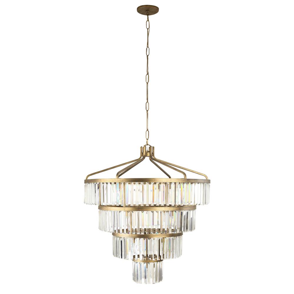 Varaluz 297P19HG Havana Gold Social Club 19-lt 4-tier - Havana Gold Image 4