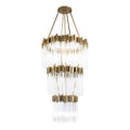 Varaluz 309C19HG Havana Gold Matrix 19-lt 3-tier Chandelier - Havana Gold Image 1