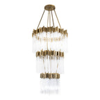 Varaluz 309C19HG Havana Gold Matrix 19-lt 3-tier Chandelier - Havana Gold Image 1