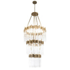 Varaluz Matrix 19-lt 3-tier Chandelier - Havana Gold