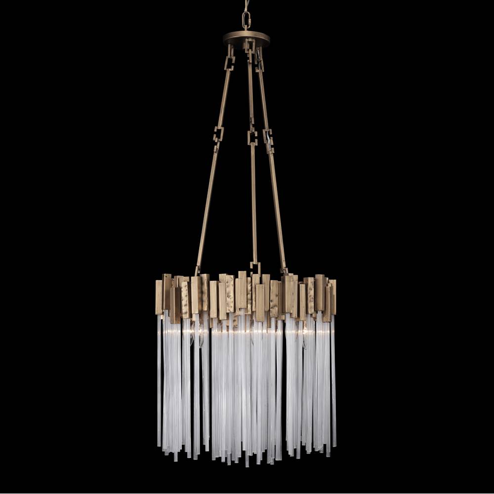 Varaluz Matrix 6-lt Pendant - Havana Gold