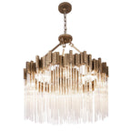 Varaluz Matrix 10-lt Pendant - Havana Gold