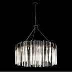 Varaluz Matrix 12-lt Pendant - Matte Black/french Gold