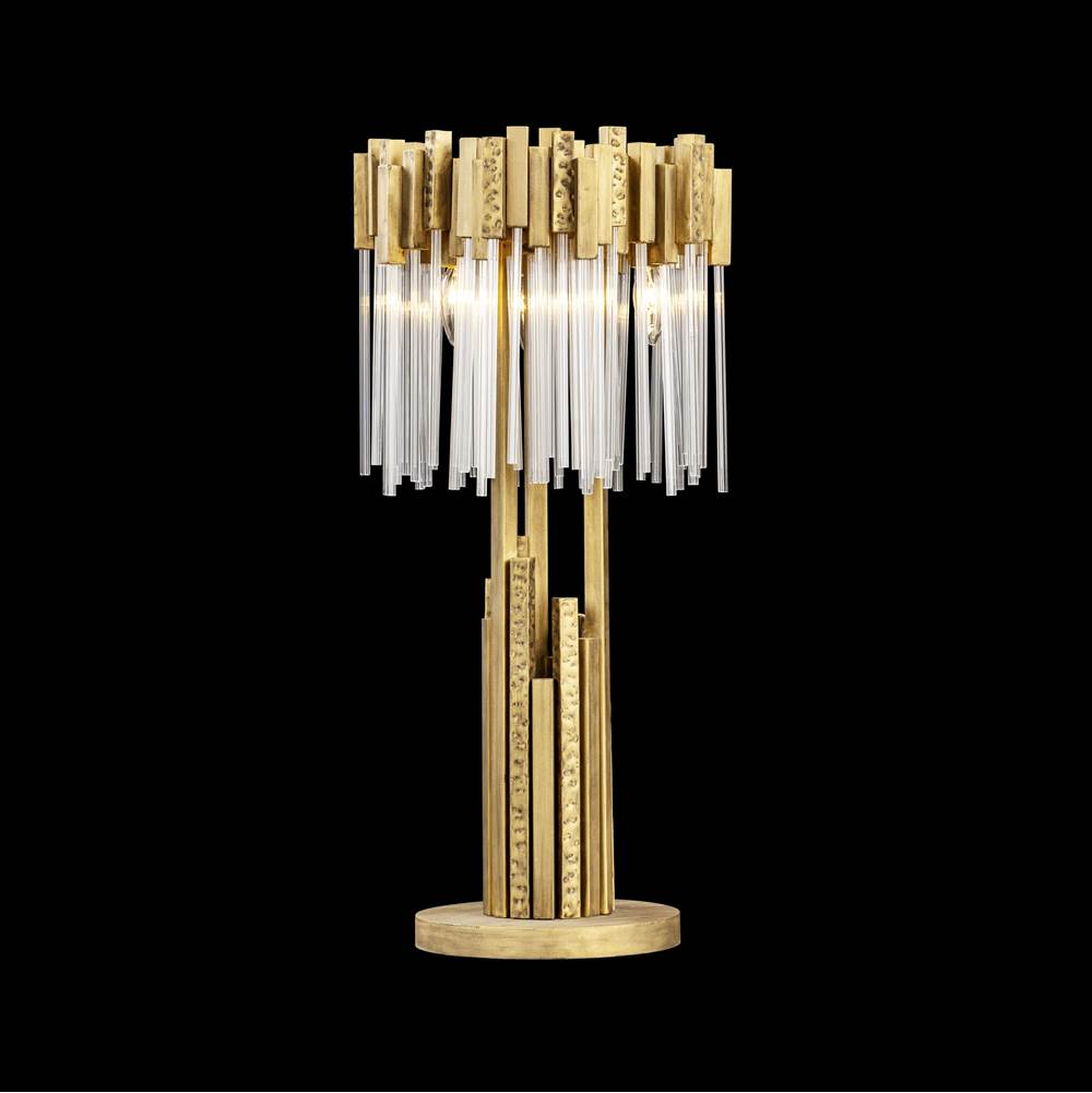 Varaluz 309T03HG Havana Gold Matrix 3-lt Table Lamp - Havana Gold Image 5