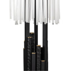 Varaluz 309T03MBFG Matte Black,French Gold Matrix 3-lt Table Lamp - Matte Black/french Gold Image 3