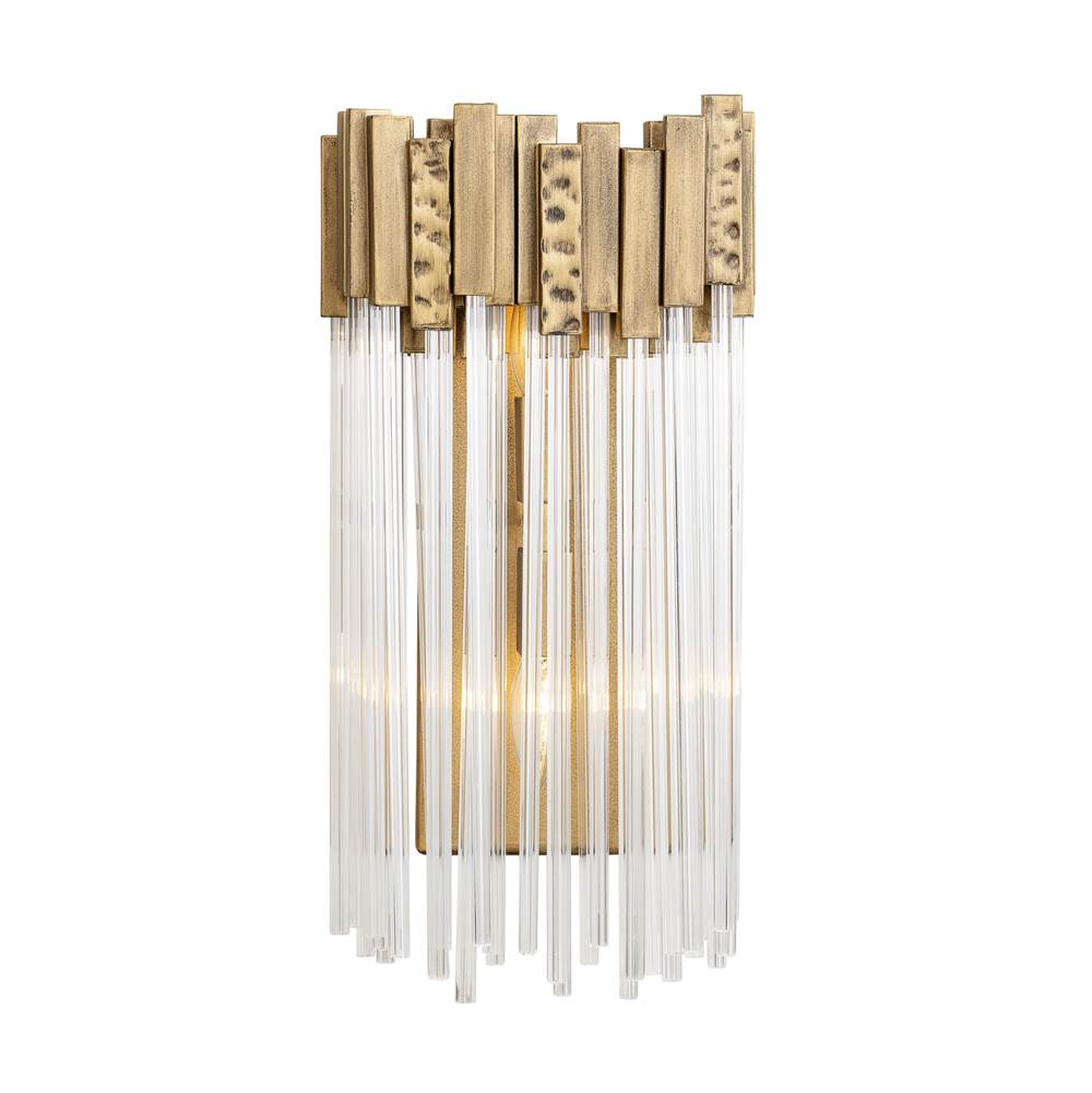 Varaluz 309W02HG Havana Gold Matrix 2-lt Sconce - Havana Gold Image 8