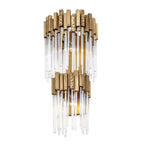 Varaluz 309W02LHG Havana Gold Matrix 2-lt 2-tier Sconce - Havana Gold Image 1