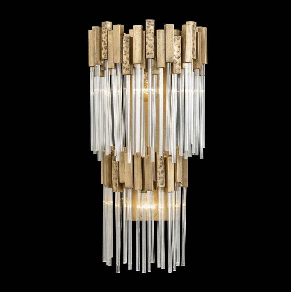 Varaluz 309W02LHG Havana Gold Matrix 2-lt 2-tier Sconce - Havana Gold Image 6