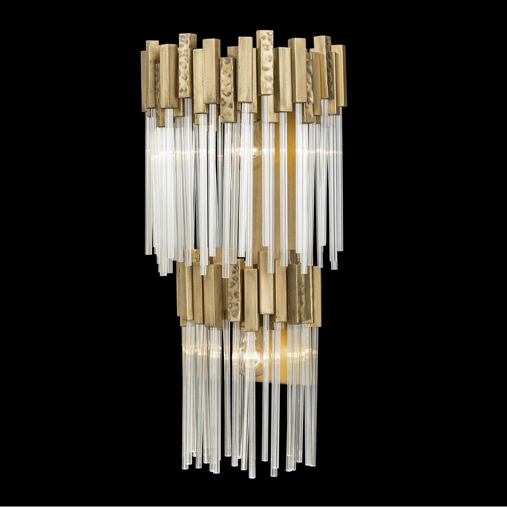 Varaluz 309W02LHG Havana Gold Matrix 2-lt 2-tier Sconce - Havana Gold Image 4