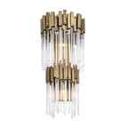 Varaluz 309W02LHG Havana Gold Matrix 2-lt 2-tier Sconce - Havana Gold Image 3
