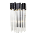 Varaluz 309W02MBFG Matte Black,French Gold Matrix 2-lt Sconce - Matte Black/french Gold Image 6