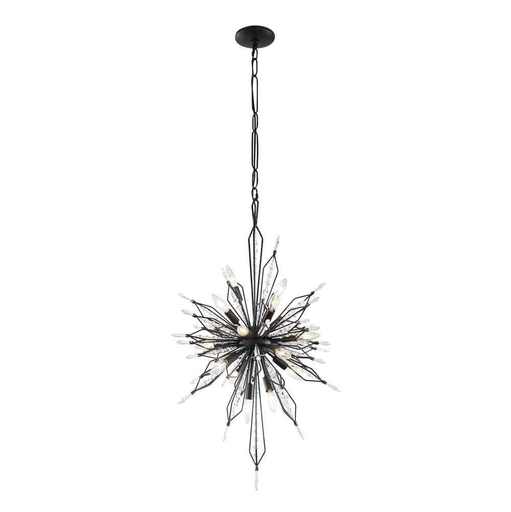 Varaluz Orbital 16-lt Foyer - Carbon