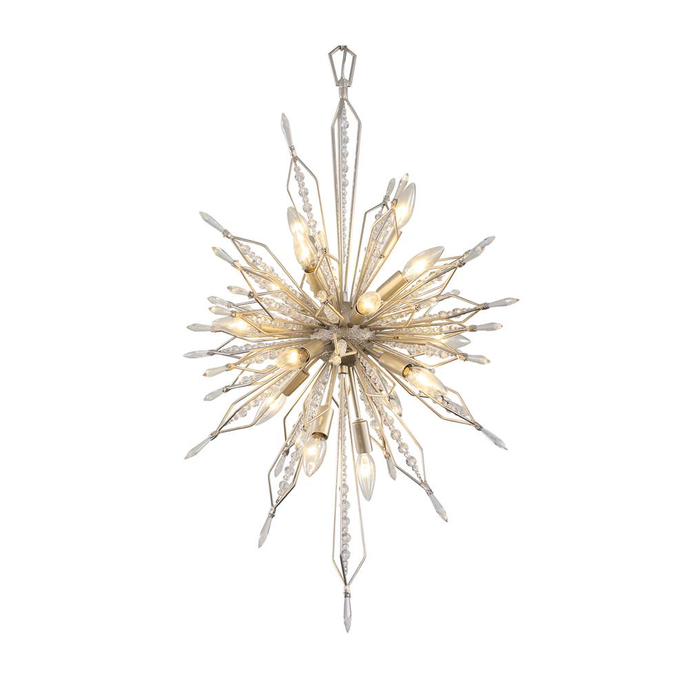 Varaluz 311F16GD Gold Dust Orbital 16-lt Foyer - Gold Dust Image 1