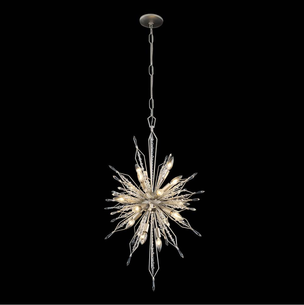 Varaluz 311F16GD Gold Dust Orbital 16-lt Foyer - Gold Dust Image 4