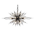 Varaluz 311N16CB Carbon Orbital 16-lt Oval Linear Pendant - Carbon Image 1