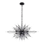 Varaluz 311N16CB Carbon Orbital 16-lt Oval Linear Pendant - Carbon Image 3