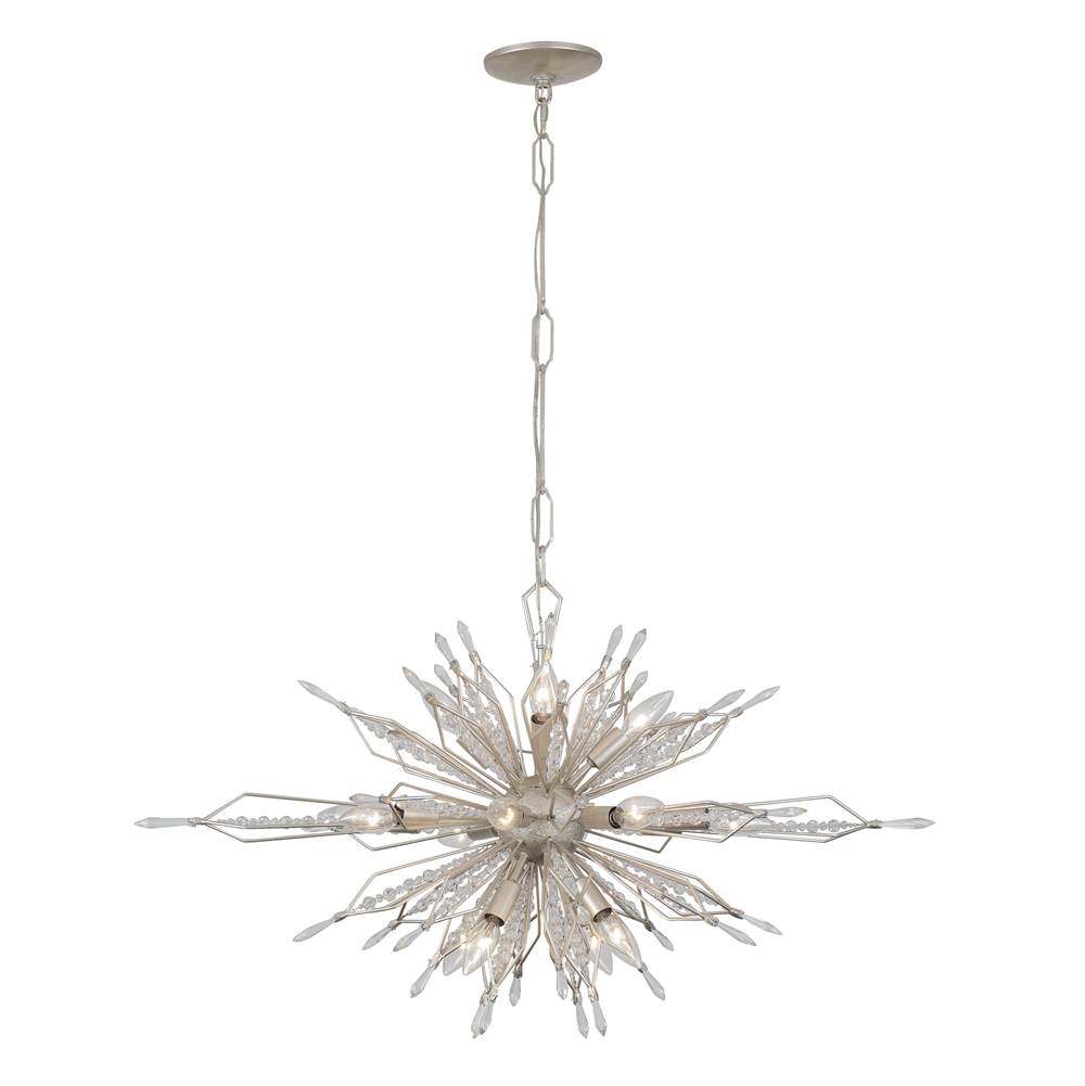 Varaluz 311N16GD Gold Dust Orbital 16-lt Oval Linear Pendant - Gold Dust Image 1