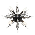 Varaluz 311S04CB Carbon Orbital 4-lt Wall/ceiling Light - Carbon Image 1