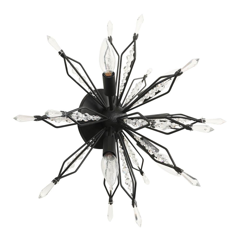 Varaluz 311S04CB Carbon Orbital 4-lt Wall/ceiling Light - Carbon Image 8