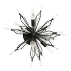 Varaluz 311S04CB Carbon Orbital 4-lt Wall/ceiling Light - Carbon Image 7