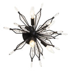 Varaluz 311S04CB Carbon Orbital 4-lt Wall/ceiling Light - Carbon Image 6