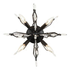 Varaluz 311S04CB Carbon Orbital 4-lt Wall/ceiling Light - Carbon Image 5
