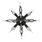 Varaluz 311S04CB Carbon Orbital 4-lt Wall/ceiling Light - Carbon Image 4
