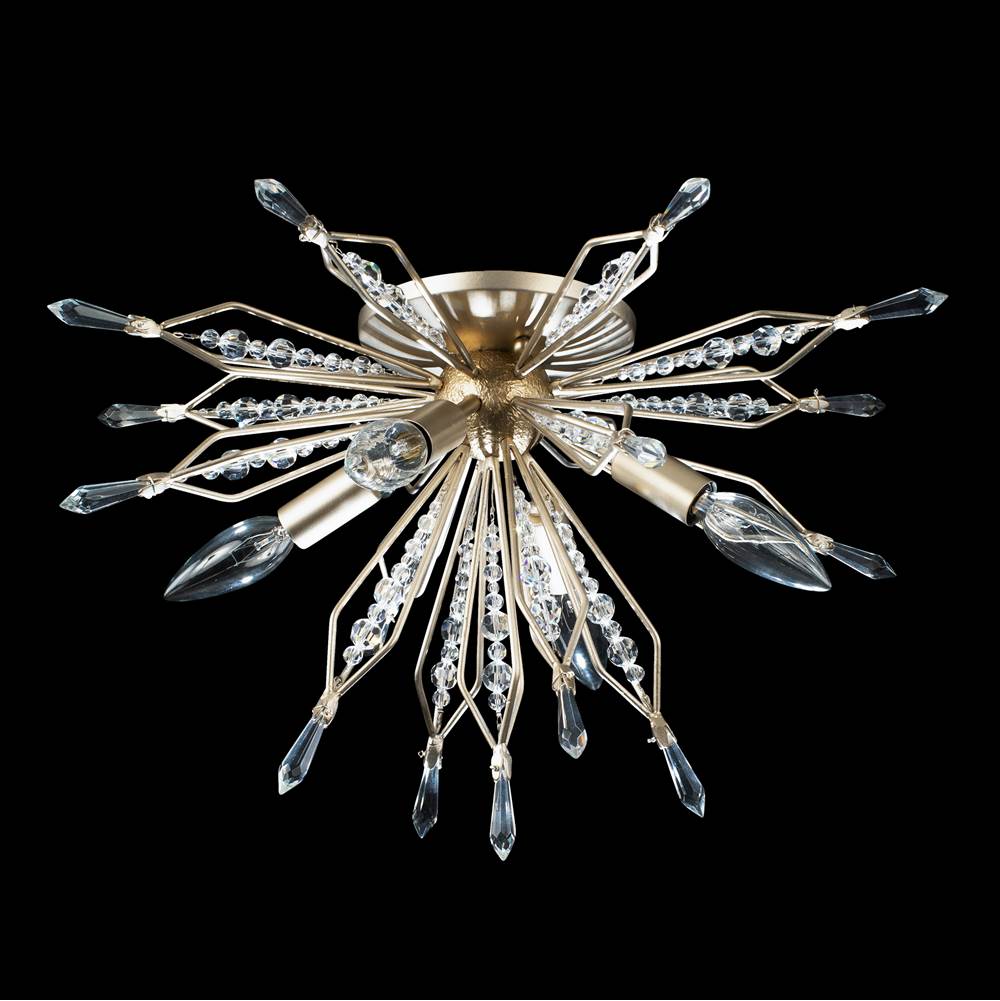 Varaluz 311S04GD Gold Dust Orbital 4-lt Wall/ceiling Light - Gold Dust Image 6