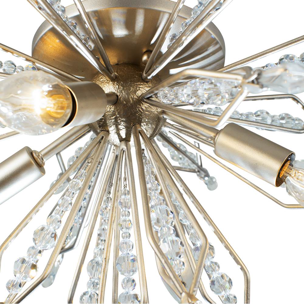 Varaluz 311S04GD Gold Dust Orbital 4-lt Wall/ceiling Light - Gold Dust Image 4