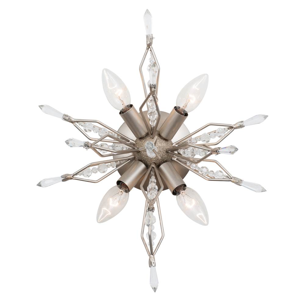 Varaluz 311W04GD Gold Dust Orbital 4-lt Sconce - Gold Dust Image 1
