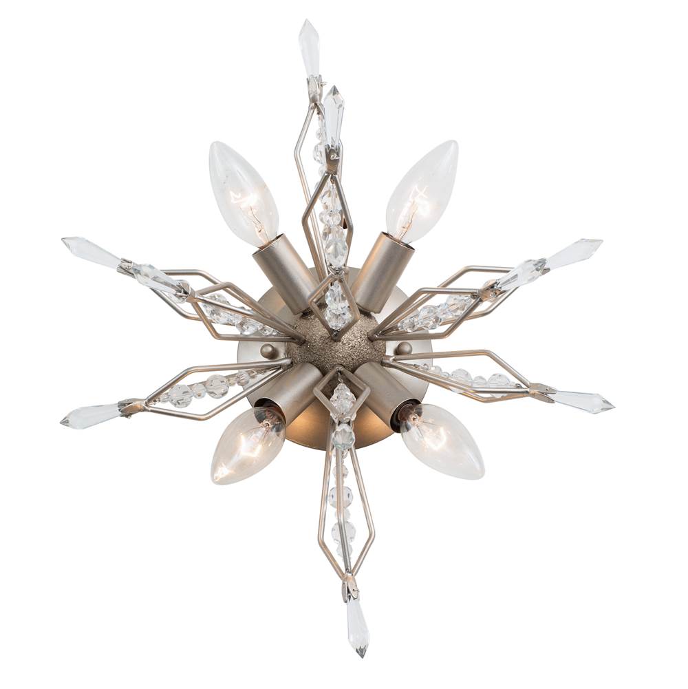 Varaluz Orbital 4-lt Sconce - Gold Dust