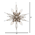 Varaluz 311W04GD Gold Dust Orbital 4-lt Sconce - Gold Dust Image 3