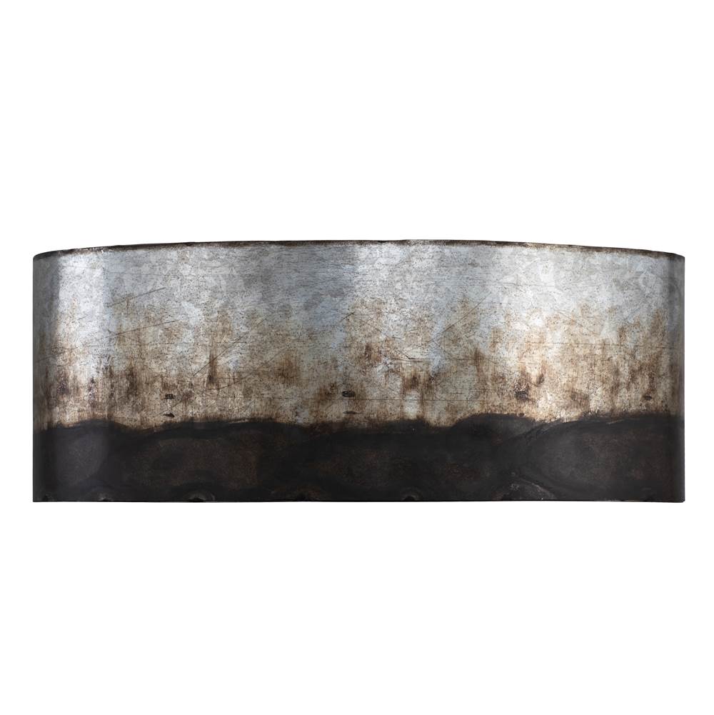 Varaluz 323B02OG Ombre Galvanized Cannery 2-lt Bath - Ombre Galvanized Image 1
