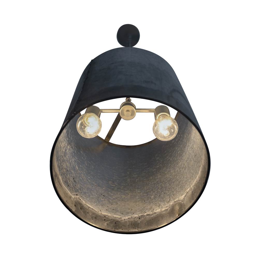 Varaluz 323P02OG Ombre Galvanized Cannery 2-lt Pendant - Ombre Galvanized Image 4