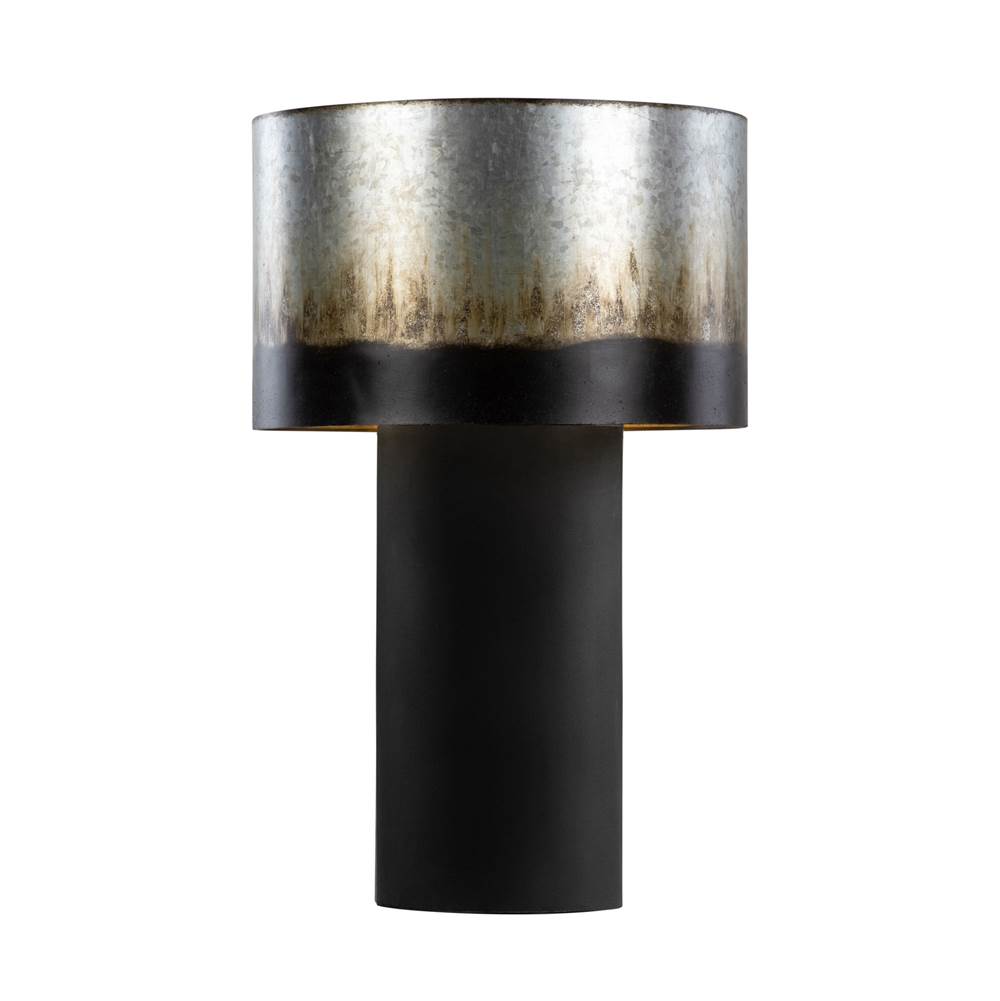 Varaluz Cannery 2-lt Table Lamp - Ombre Galvanized