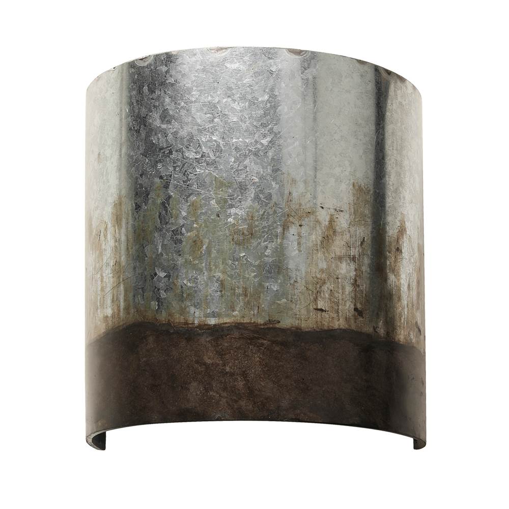 Varaluz 323W01OG Ombre Galvanized Cannery 1-lt Sconce - Ombre Galvanized Image 1
