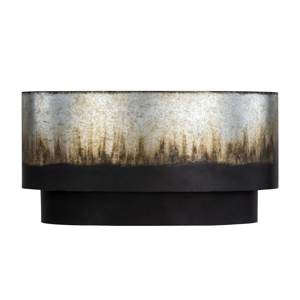 Varaluz Cannery 2-lt Sconce - Ombre Galvanized